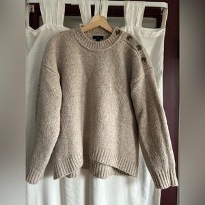 J. Crew Wool-blend boxy sweater